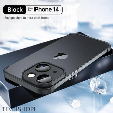 The Case-less Case ™ - Sleek Lens Protector Corner Pad Case for iPhone - by TechShopi - Cool-IphoneCase, gifts, iphone, iphonecase